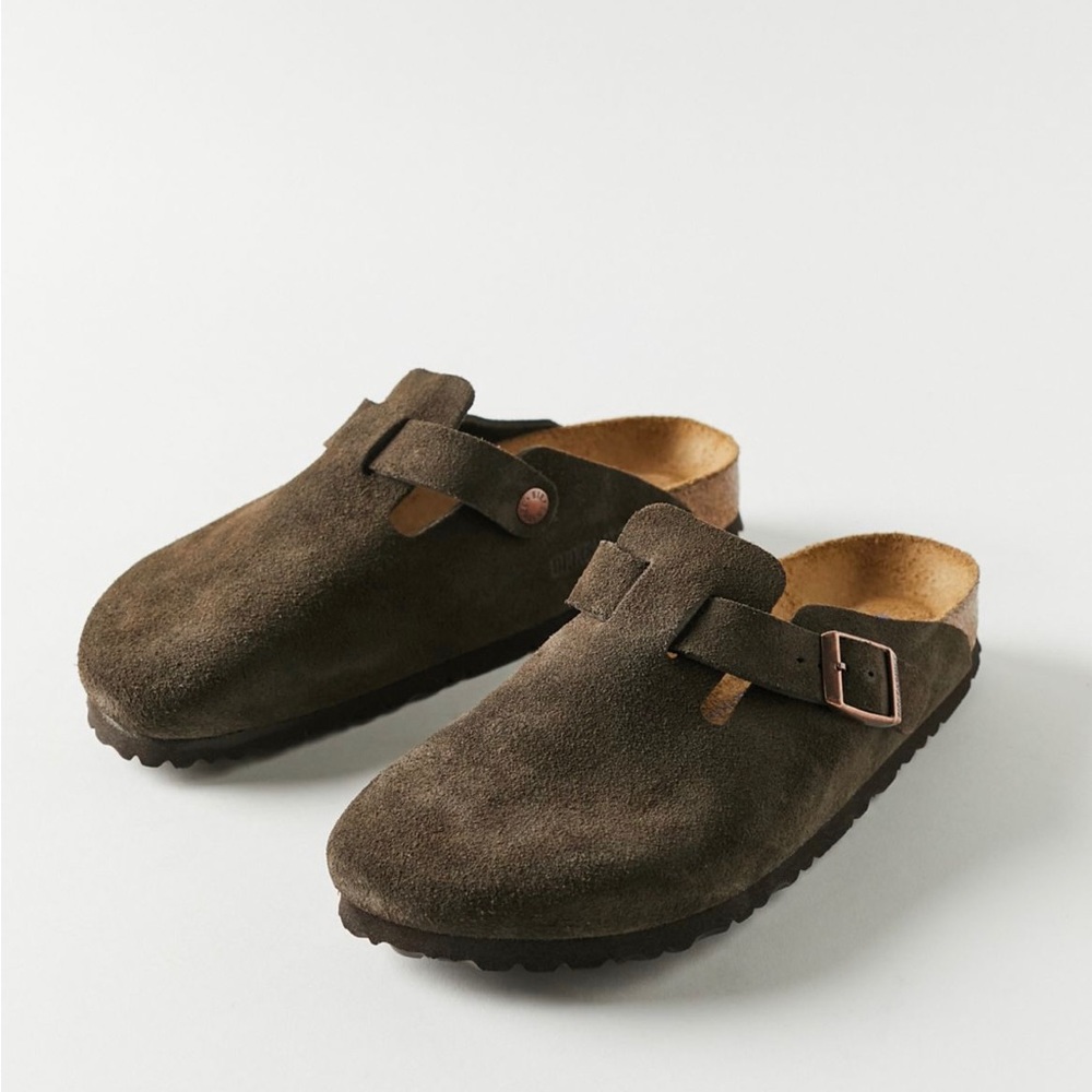 Birkenstock Boston Clogs Mocha Size 41
